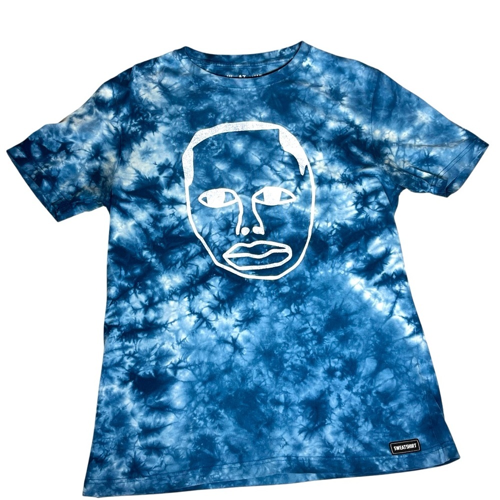 Earl Sweatshirt  Blue Tie Dye T Shirt Rap Tee Men’s Small